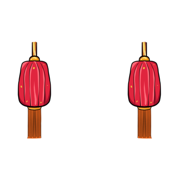 Chinese lanterns drawing png vector psd and clipart with transparent background for free download