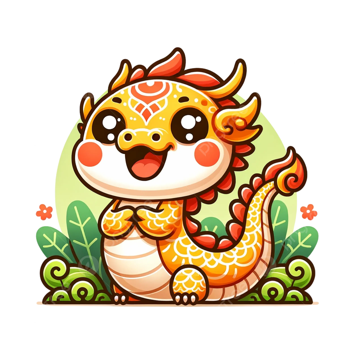 Chinese dragon zodiac cute cartoon illustration year of the dragon lunar new year chinese new year png transparent image and clipart for free download