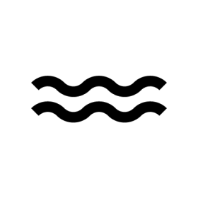 Aquarius astrology symbol
