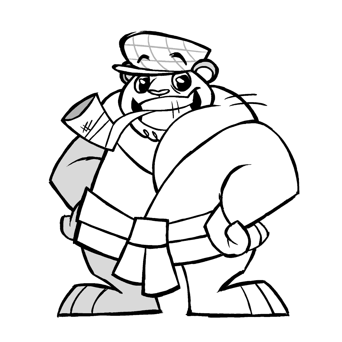 Mittenz on x poppa bear in war journal remake happytreefriends htf htfkapow htfpop httpstcokhhzor x