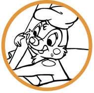 Free printable chip and dale coloring pages