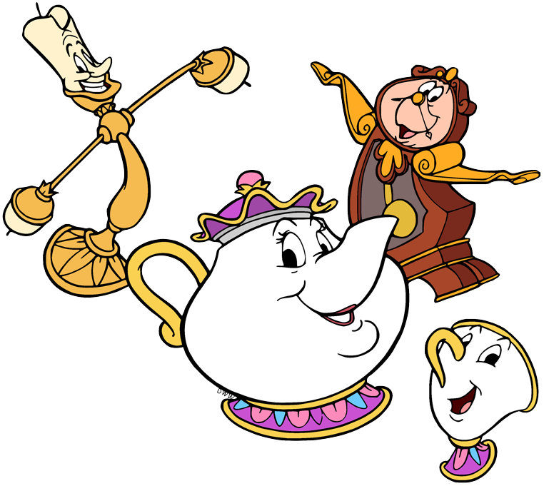 Beauty and the beast group clip art images disney clip art galore