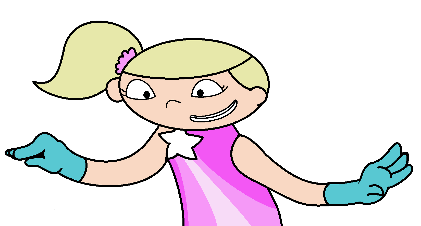 Violet doing the dancing lobster by windytheplaneh on