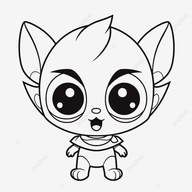 Rysunek squish kitty kolorowanki zarys szkicu rysunku wektor rysunek skrzydåa rysunek pieråcienia rysunek koloru png i wektor do pobrania za darmo