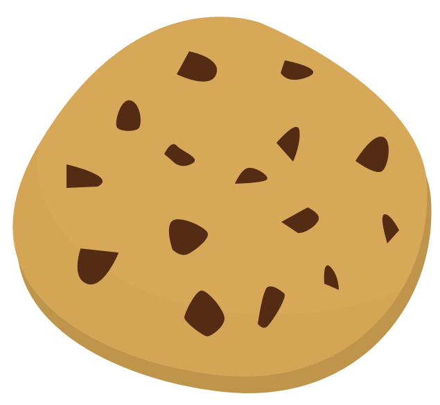 Free chocolate chip cookie clipart
