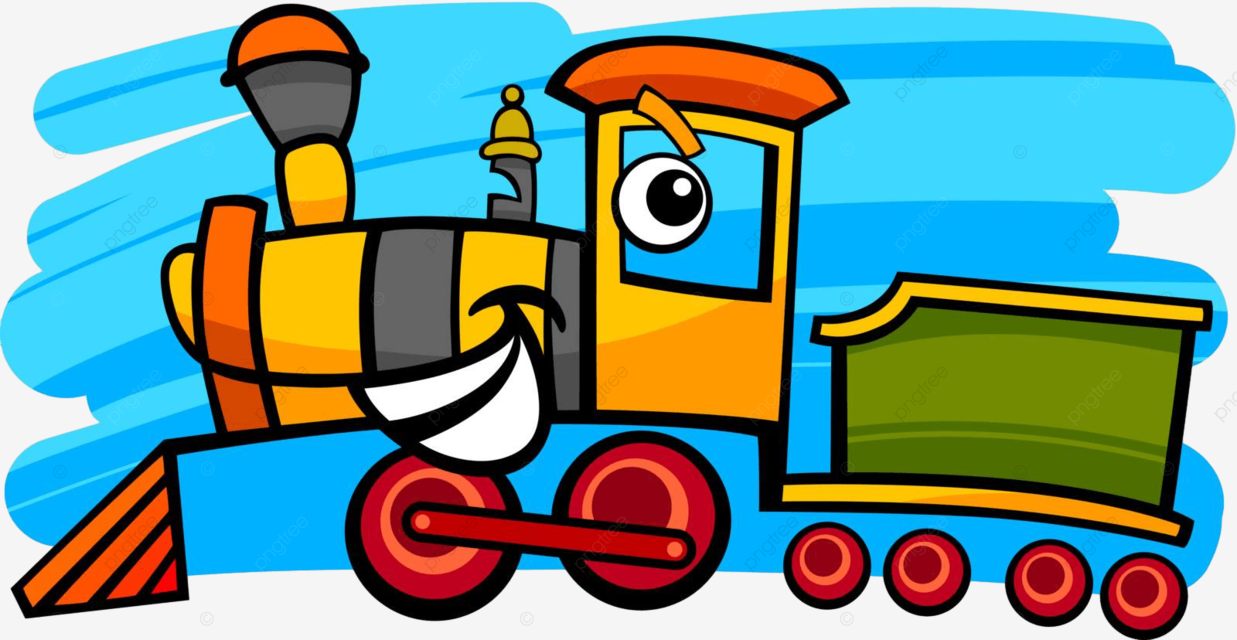 Cartoon lootive or train character lootive happy cheerful vector lootive happy cheerful png and vector with transparent background for free download