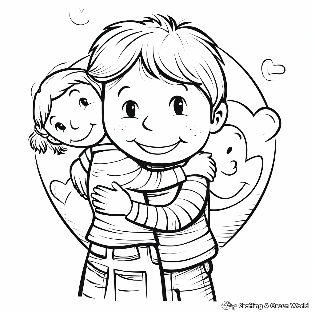 Kindness coloring pages