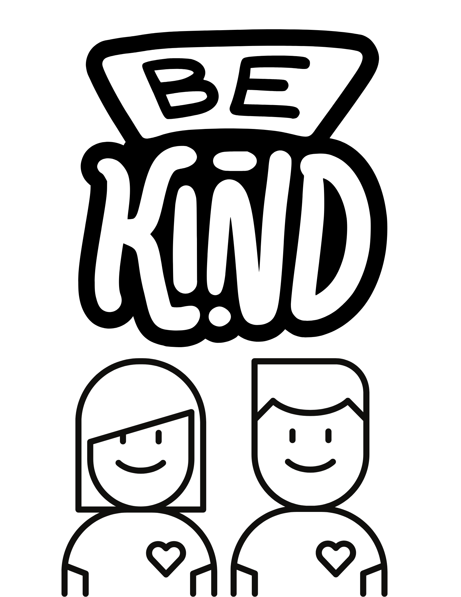 Free kindness coloring pages for kids and adults