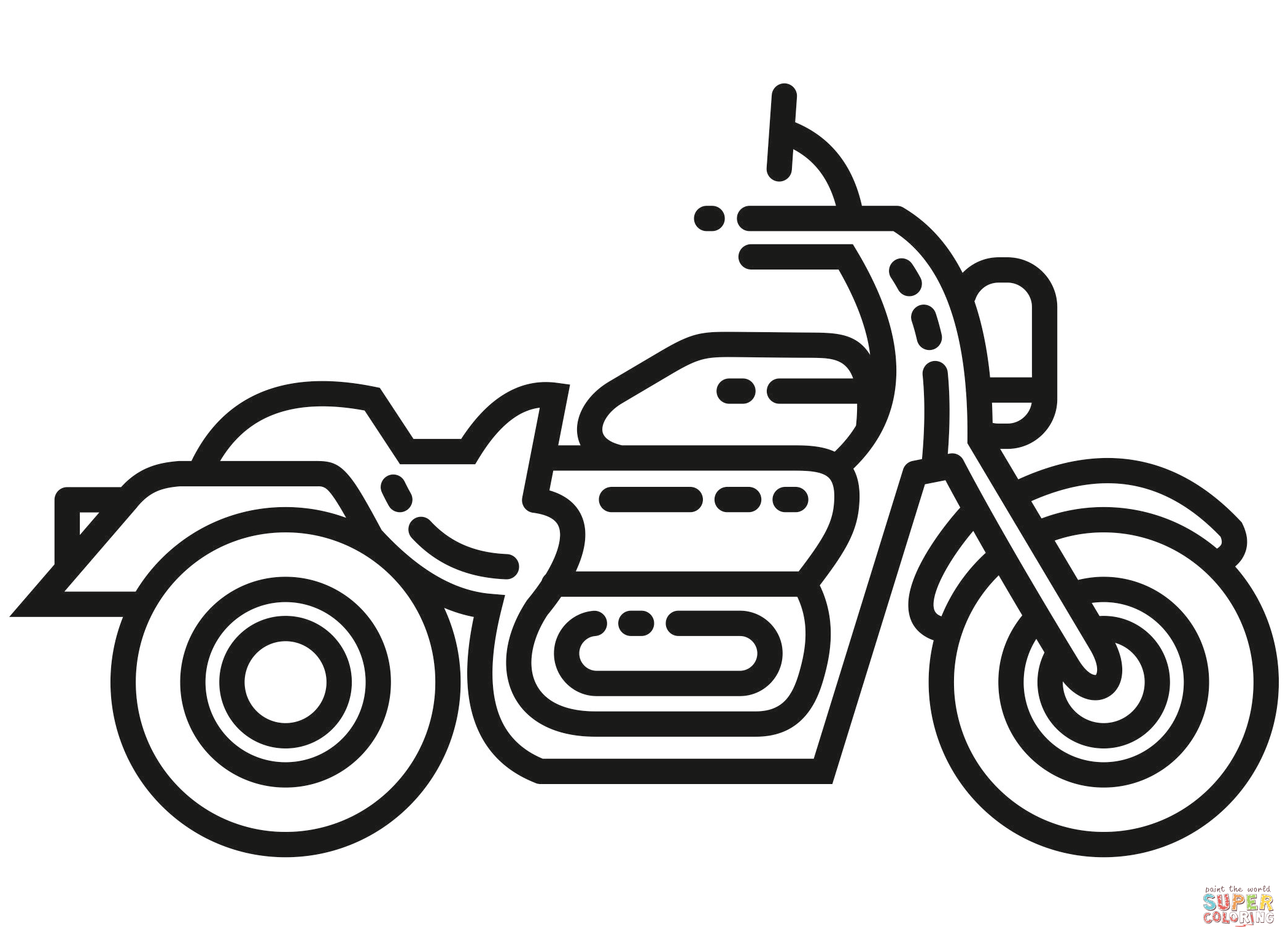 Dirt bike coloring page free printable coloring pages