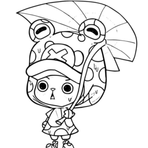 Tony tony chopper coloring pages printable for free download