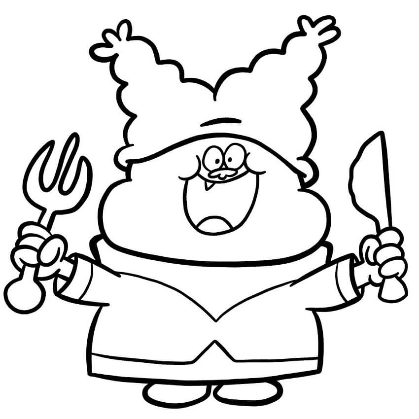 Chowder coloring pages printable for free download