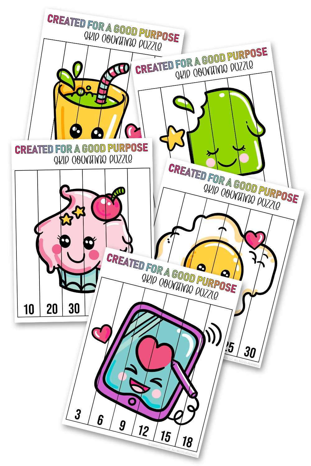 Created for a good purpose kids activities pack pages â sarah titus
