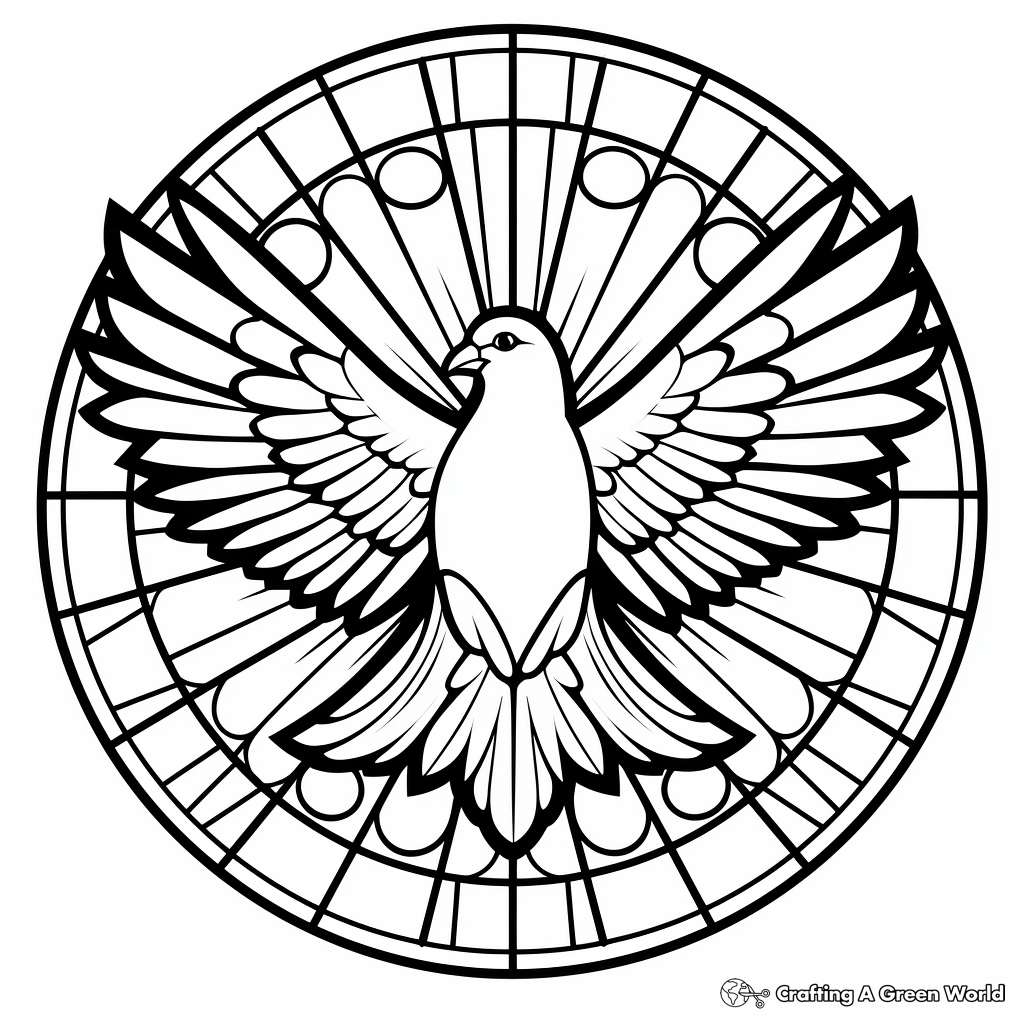Holy spirit coloring pages
