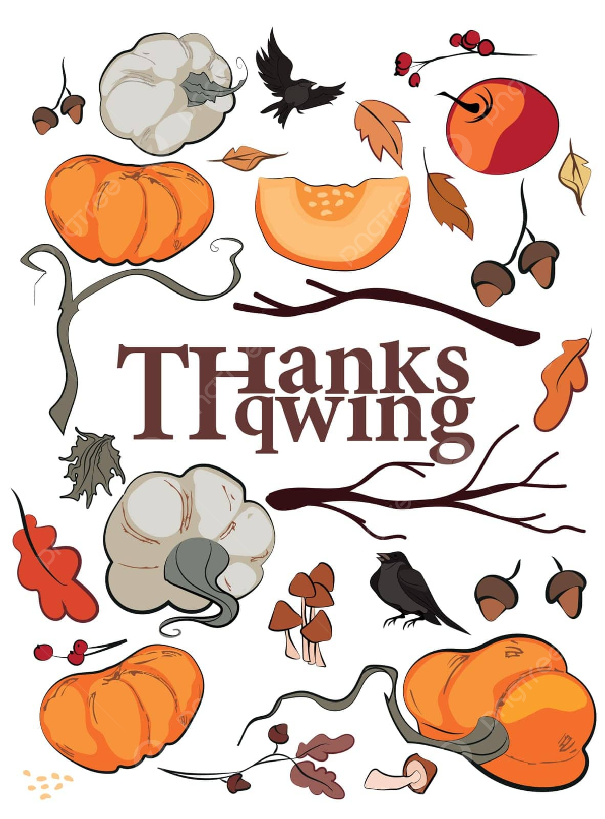Thanksgiving holiday design template for websites dinner colorful traditional vector dinner colorful traditional png and vector with transparent background for free download