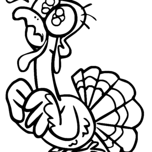 Turkey coloring pages printable for free download