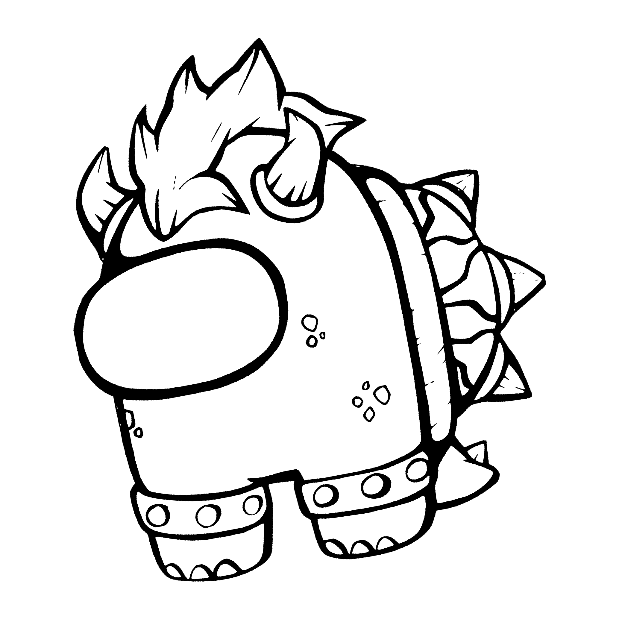 Among us coloring pages