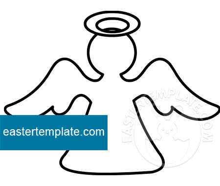 Printable angel pattern