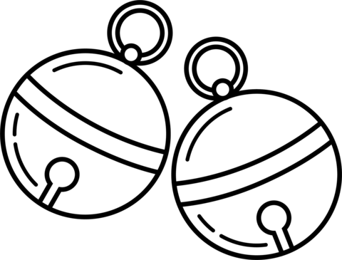 Jingle bells coloring page free printable coloring pages