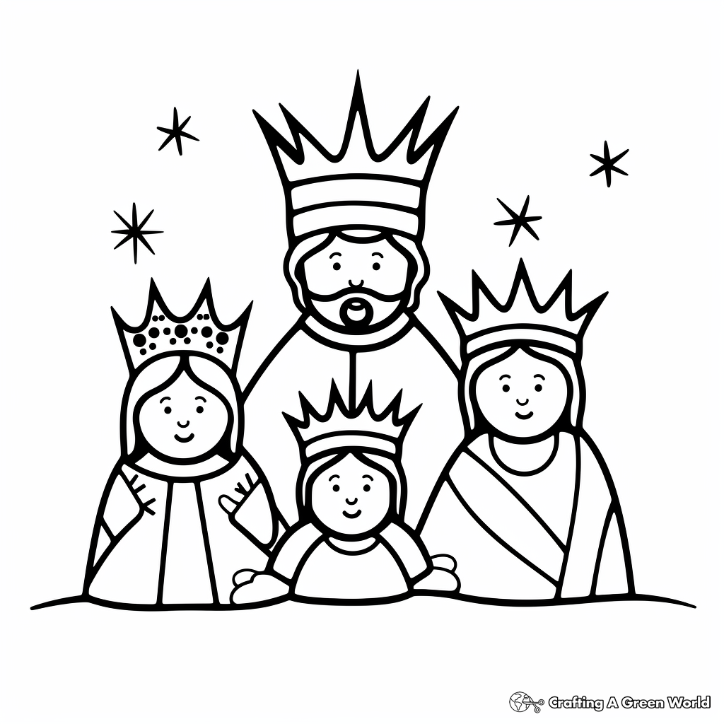 Baby jesus coloring pages