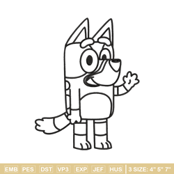 Bluey coloring pages embroidery bluey embroidery embroider