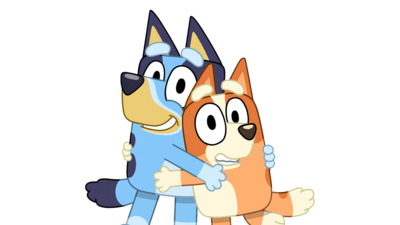 Bluey christmas louring pages for kids
