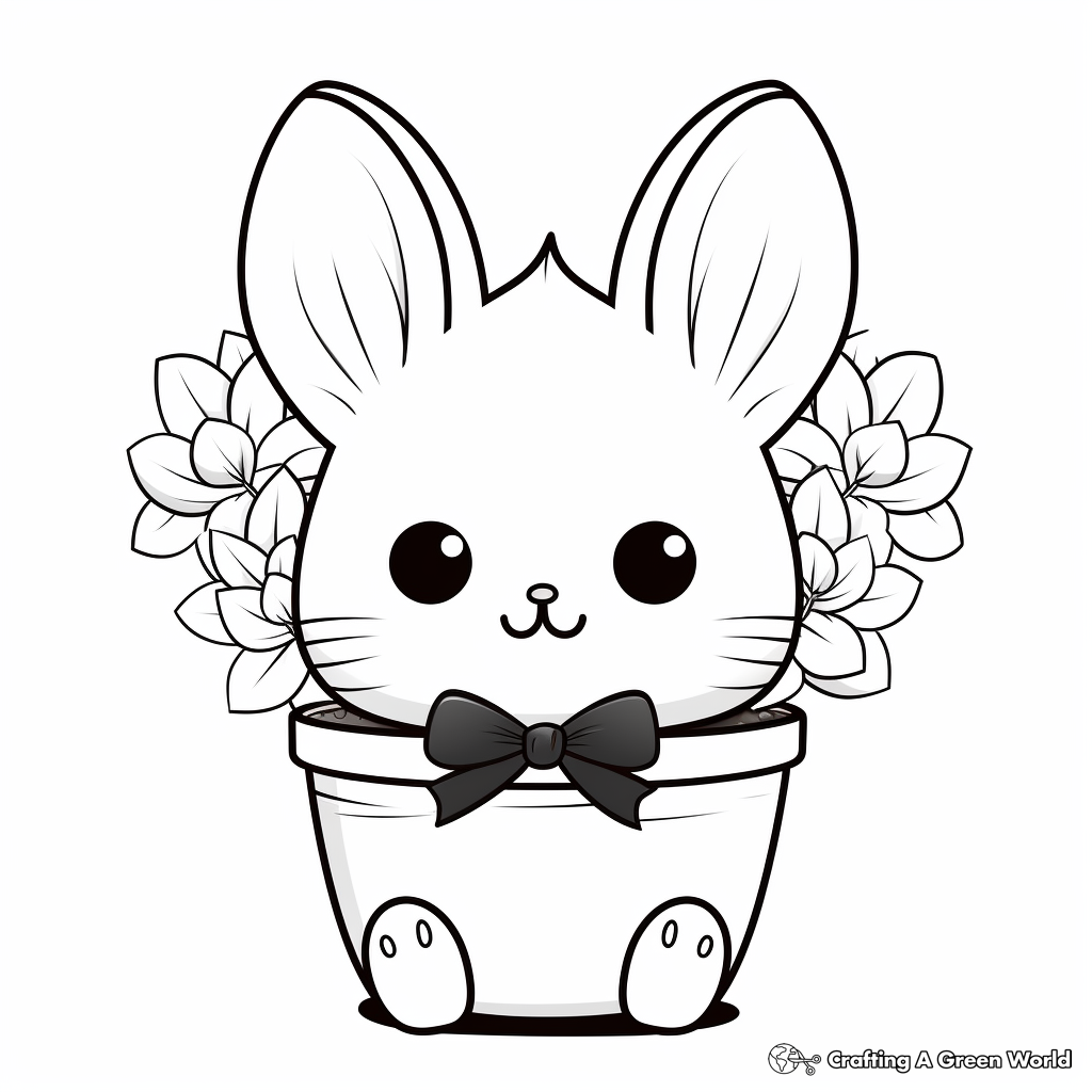 Cactus coloring pages