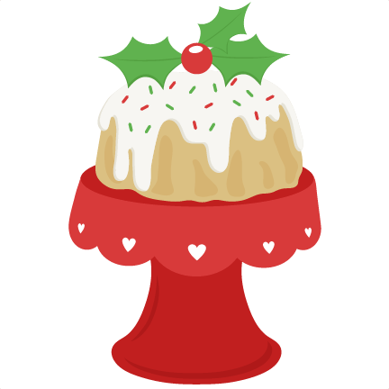 Christmas cake scrapbook cut file cute clipart files for silhouette cricut pazzles free svgs free svg
