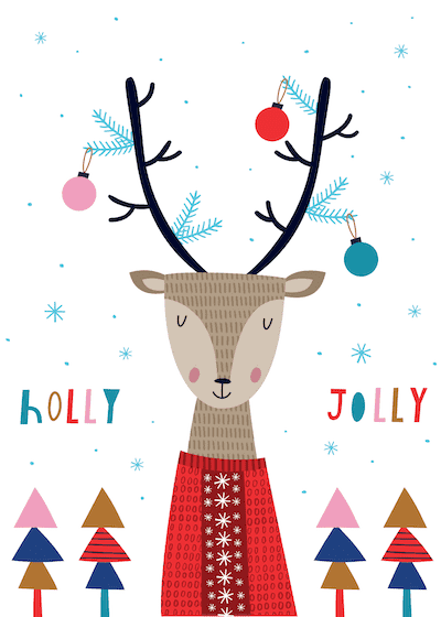 Free printable christmas cards for