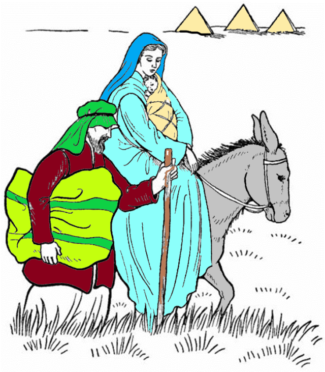 Jesus birth a to z week flight to egypt family god time