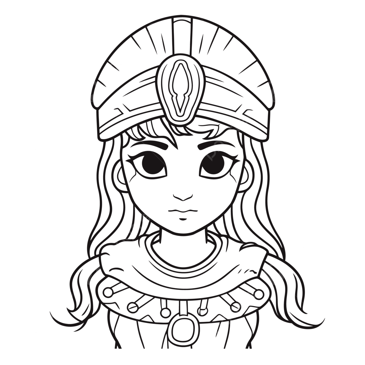 Egyptian princess coloring pages outline sketch drawing vector wing drawing ring drawing princess drawing png and vector with transparent background for free download