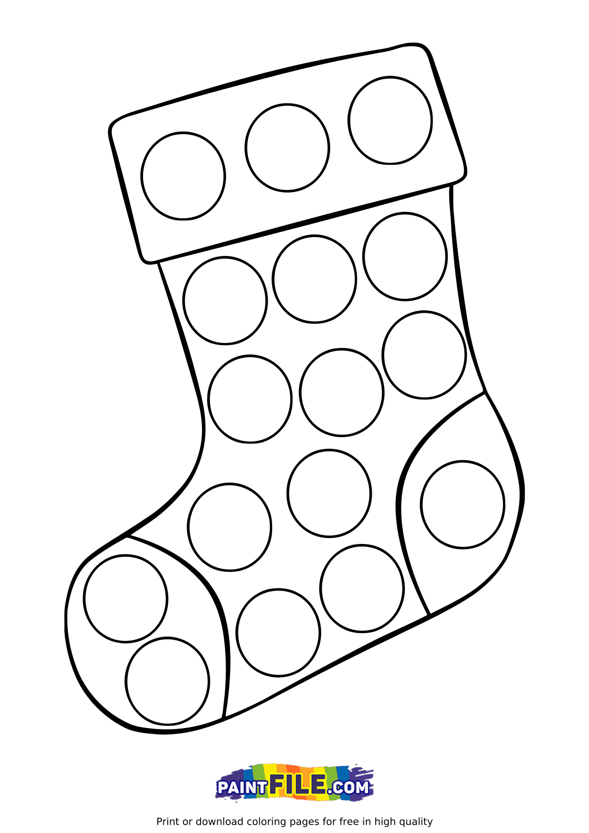 Pop it coloring pages