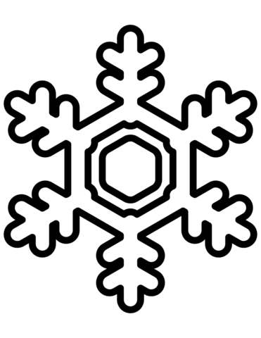 Christmas snowflake coloring page free printable coloring pages