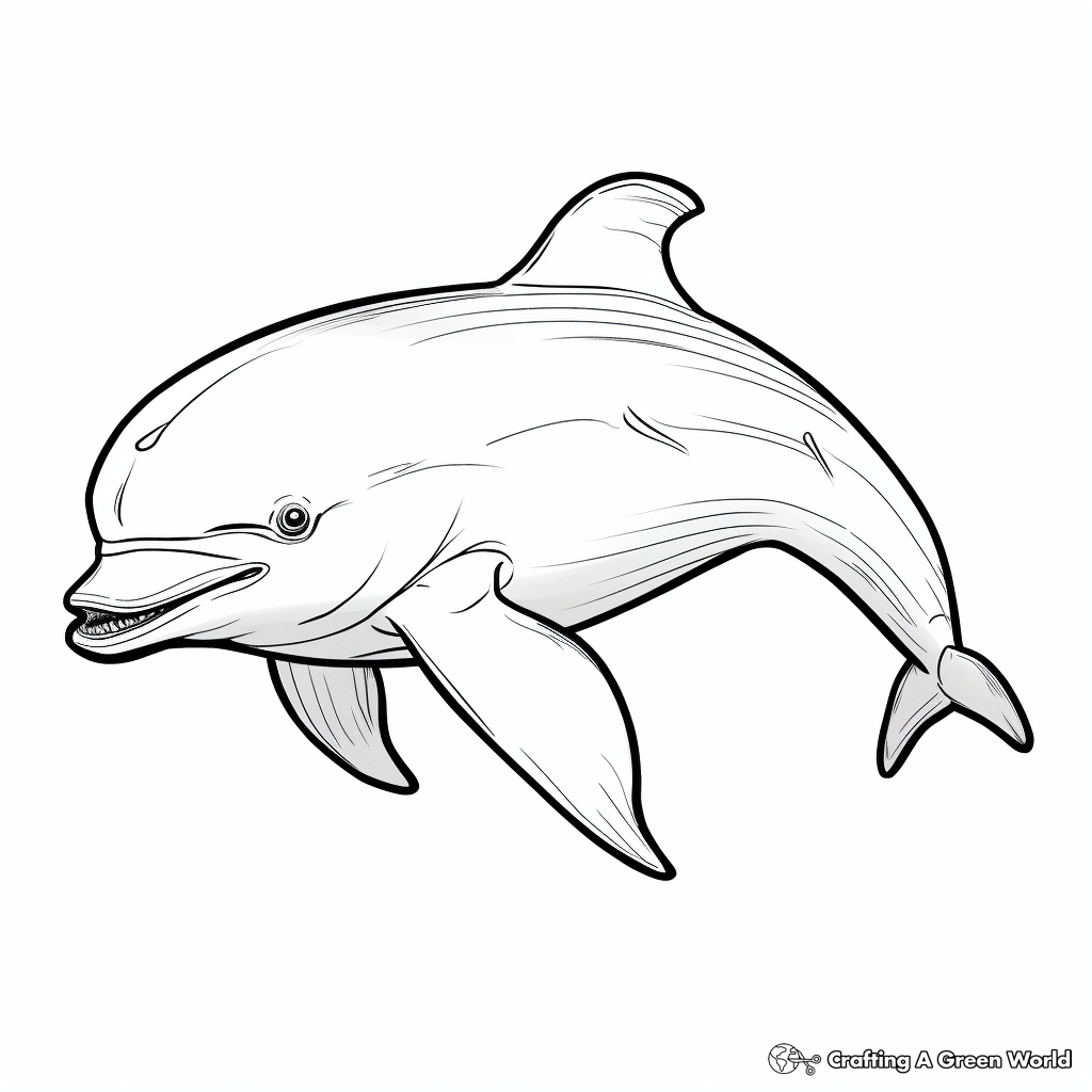 Dolphin coloring pages