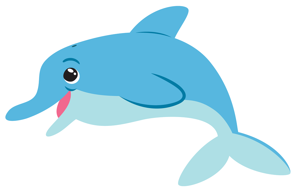 Free dolphin coloring pages printable