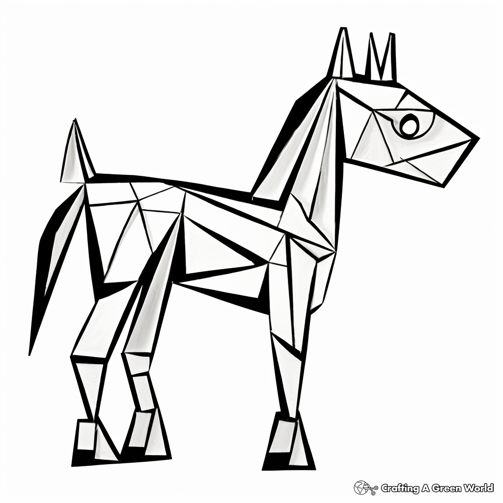 Donkey coloring pages