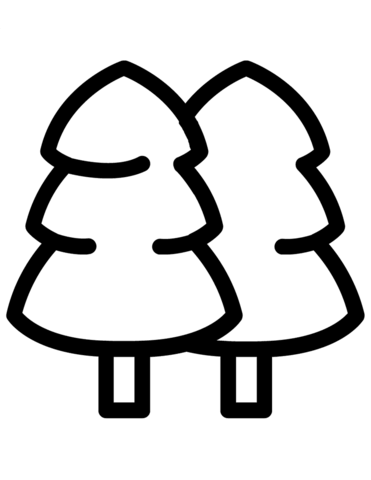 Christmas tree coloring page free printable coloring pages