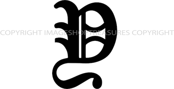 Buy old english letter d anglian oe tattoo latin irish celtic fancy wedding silhouettesvg png clipart vector cricut cut cutting online in india