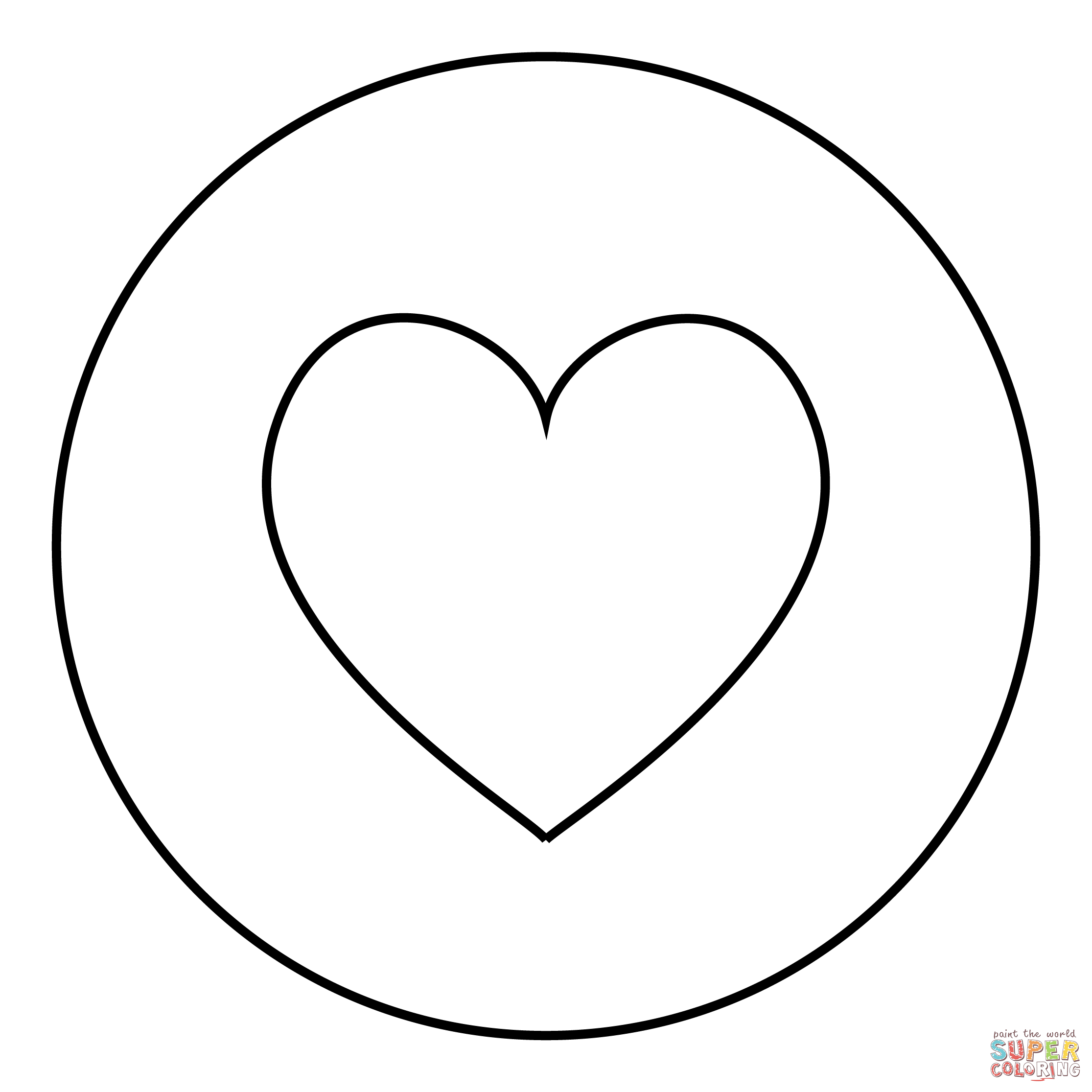 Heart decoration coloring page free printable coloring pages