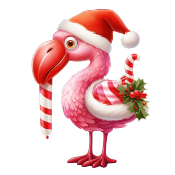 Christmas flamingo png transparent images free download vector files