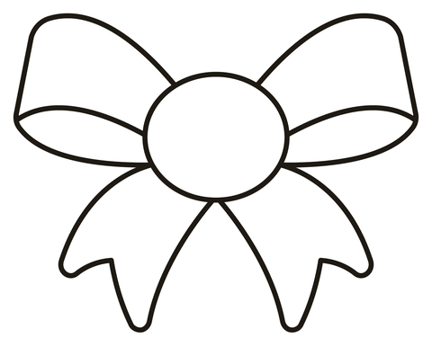 Ribbon coloring page free printable coloring pages