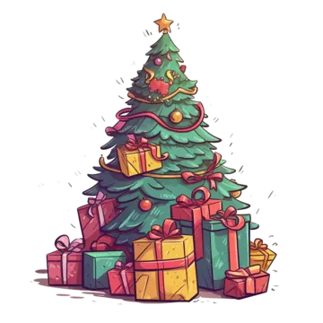 Beautiful christmas drawing png transparent images free download vector files