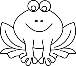 Vector clip art online royalty free public domain frog coloring pages frog outline camping coloring pages