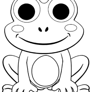 Frog coloring pages printable for free download