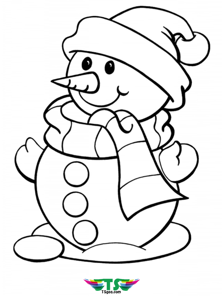 Free printable winter snowman coloring picture snowman coloring pages christmas coloring books free christmas coloring pages