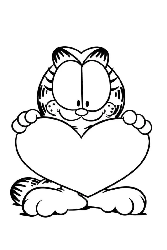 Garfield coloring pages printable pdf life harimata cartoon coloring pages coloring pages disney coloring pages