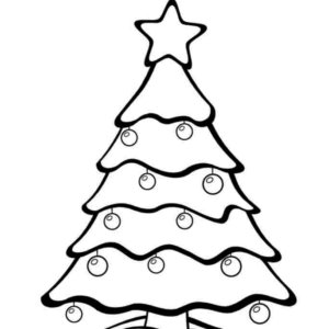 Christmas lights coloring pages printable for free download