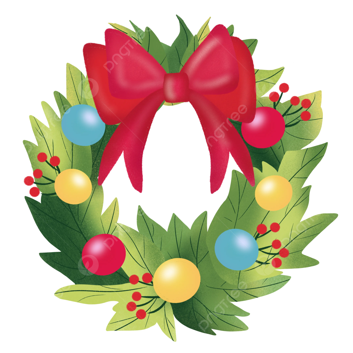 Christmas wreath drawing png transparent images free download vector files