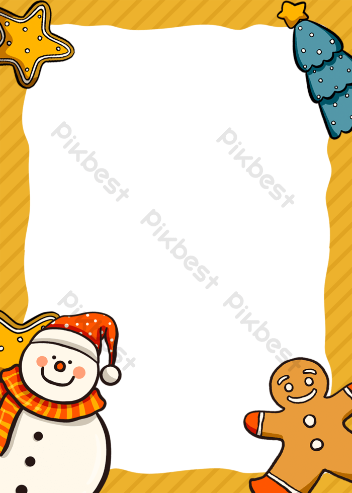 Christmas holiday backgrounds personality cartoon background psd free download