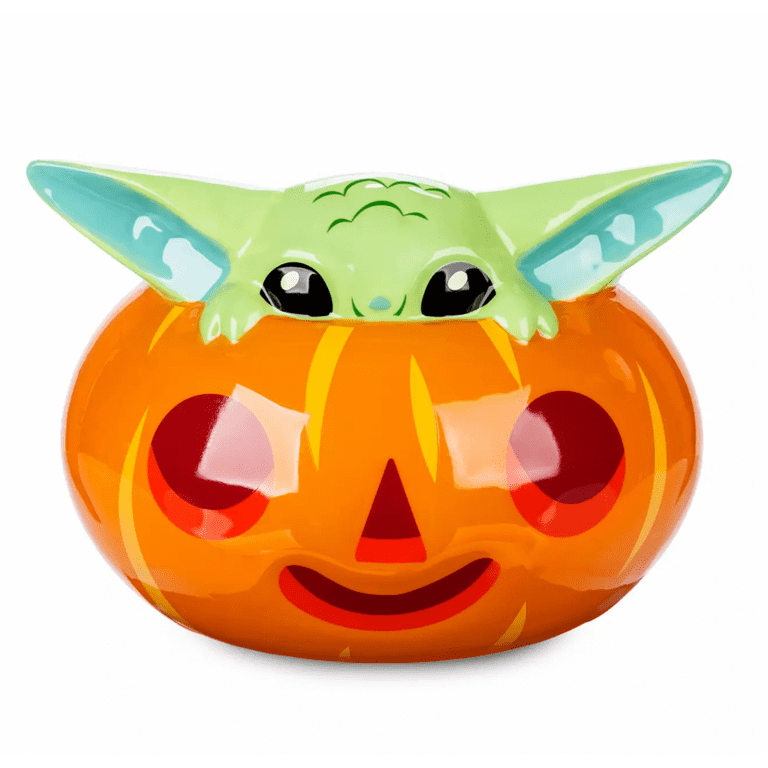 Disney parks star wars the mandalorian grogu halloween candy bow new