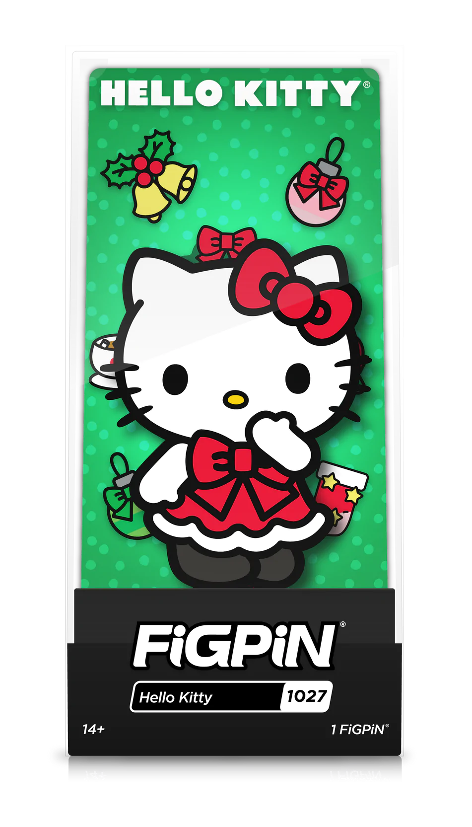 Hello kitty christmas dress figpin â gacha mart
